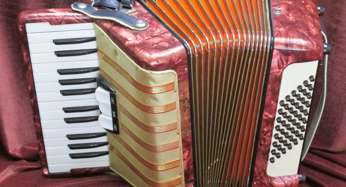 YAMAHA YA-48 アコーディオン 34鍵盤 48ベースボタン ブラック YAMAHA