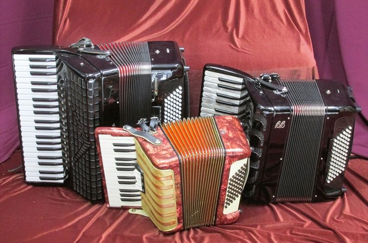 楽器を集めてある